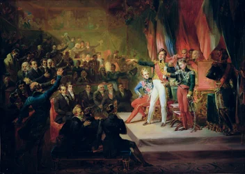 The Swearing-In of Louis-Philippe (1773-1850) 9. august 1830